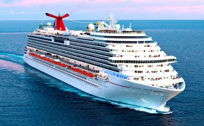 Carnival Dream cruise ship at sea