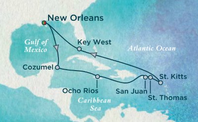 Crystal Cruise to Jamaica from New Orleans